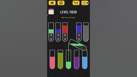 Water sort puzzle level 11030