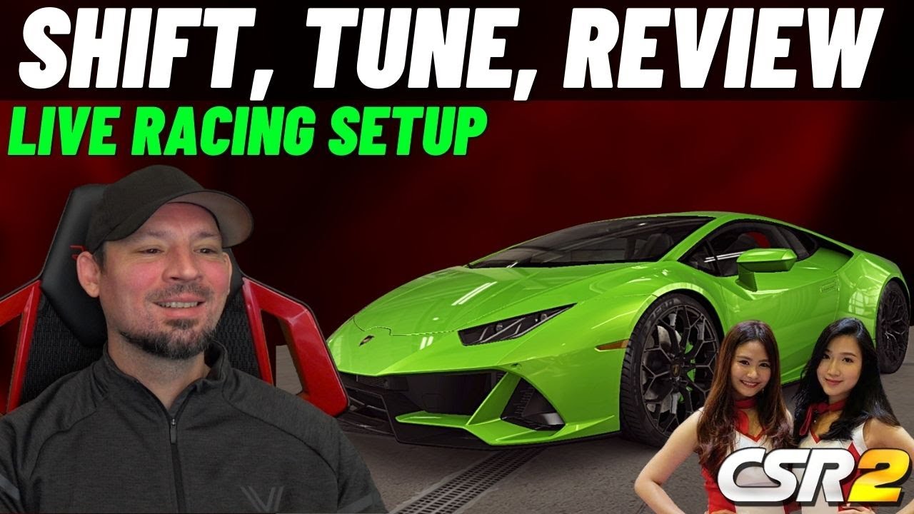 Lamborghini Huracan Evo Coupe в CSR2: как управлять и настройка для гонок в реальном времени, эта...