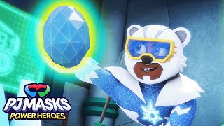 heroes of iceworld part iii pj masks power heroes e17 brand new kids cartoon