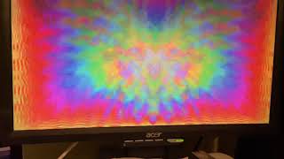 Audio reactive live DJ visuals Winamp and milkdrop