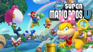 New Super Mario Bros. U - Boss Battle - Wendy O. Koopa