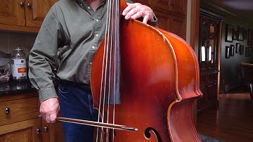 Essential Elements Double Bass Book 1, #52 A Strand of D 