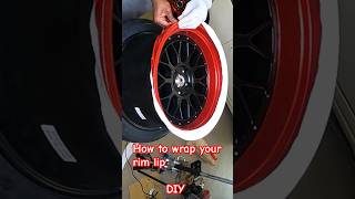 How To Wrap A Deep Dish Rim Lip