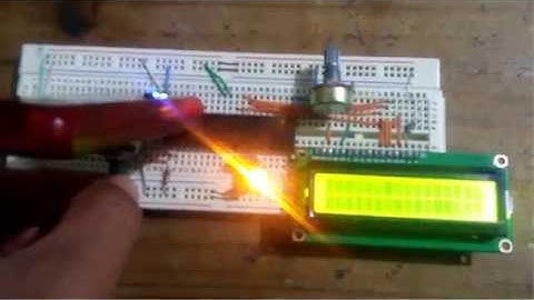 PICK18F4550 Programación en CCSC Compiler PWM Brillo de un Led, valores en LCD