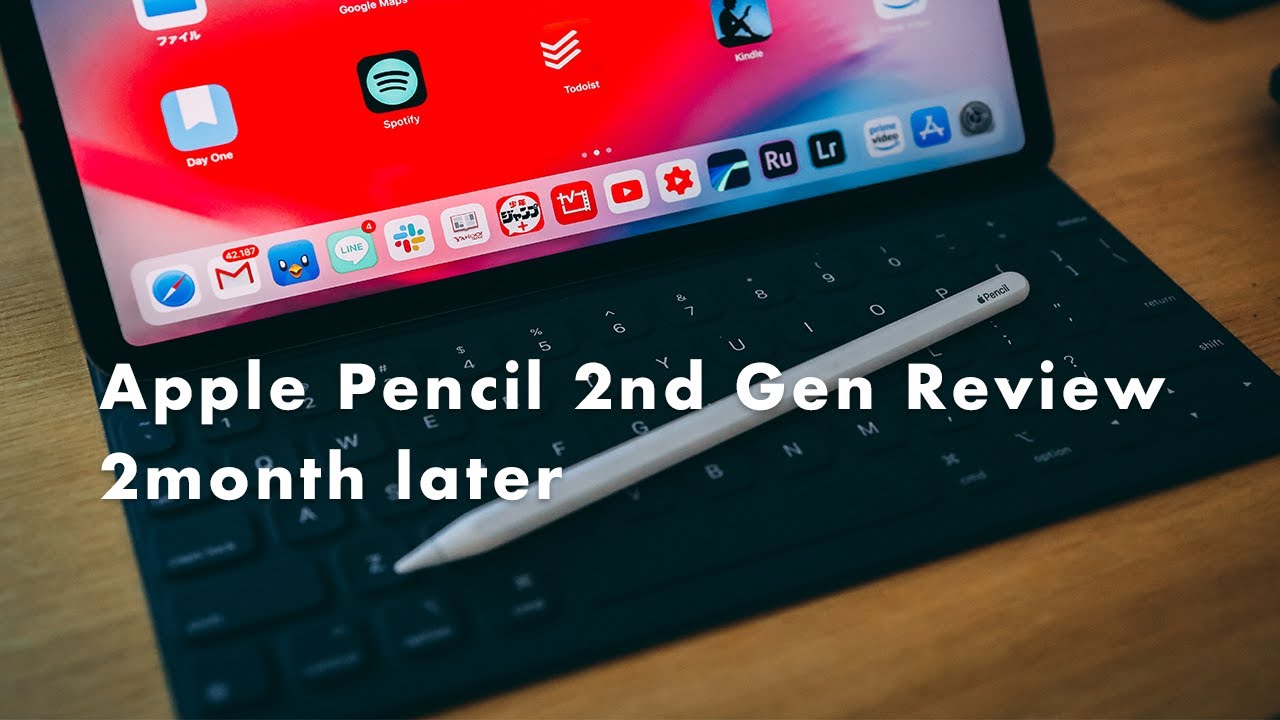 Apple pencil 第2世代 開封 & 2ヶ月使用後レビュー #31