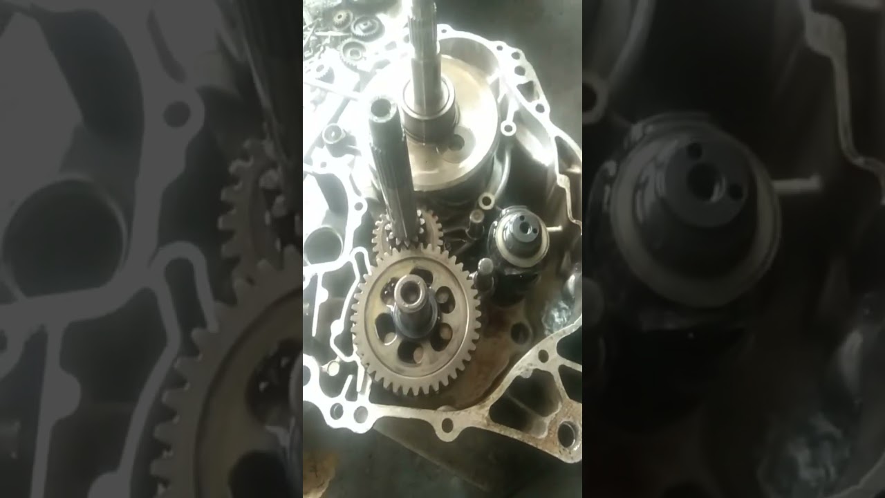 Honda Shine bike ka engine fitting