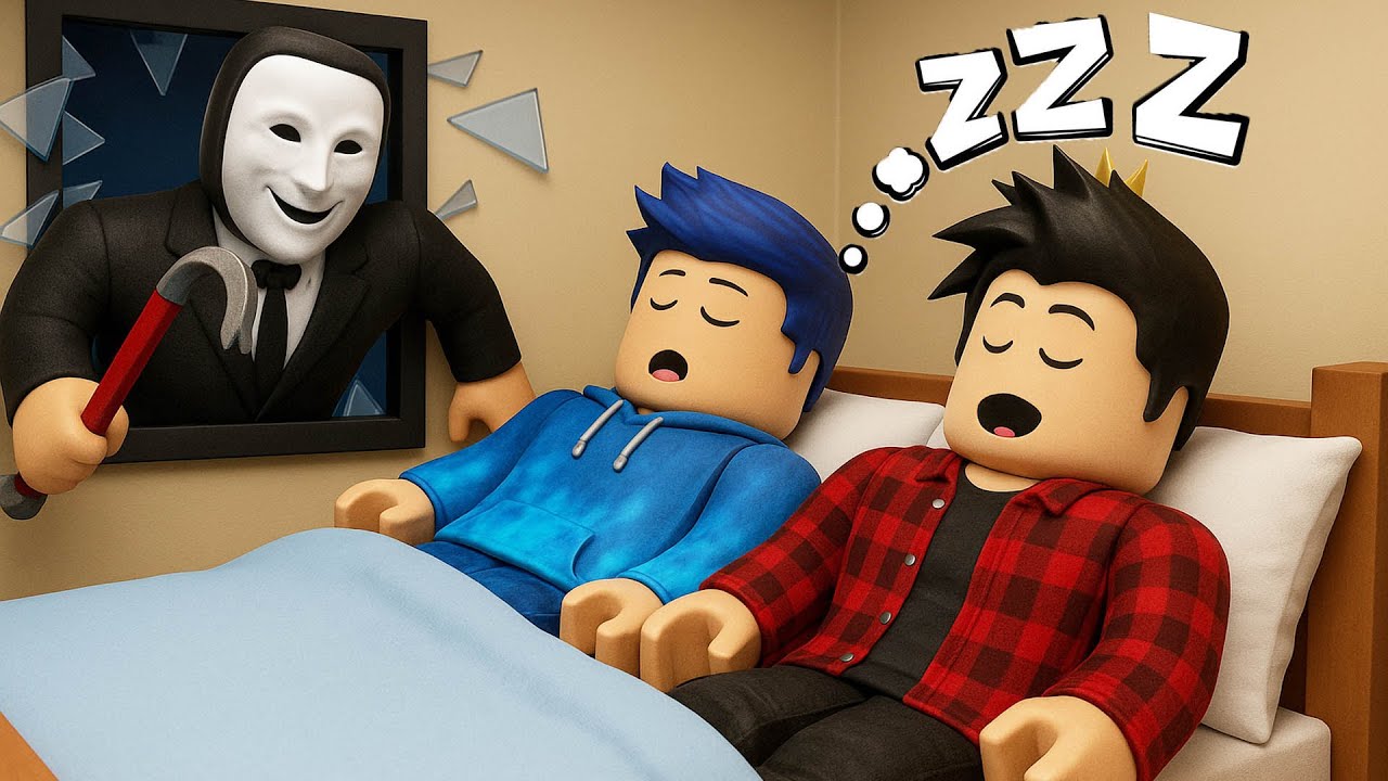 LIPÃO и NANDO в ХУЖЕЮ НОЧЬ Roblox! (Break in 2)