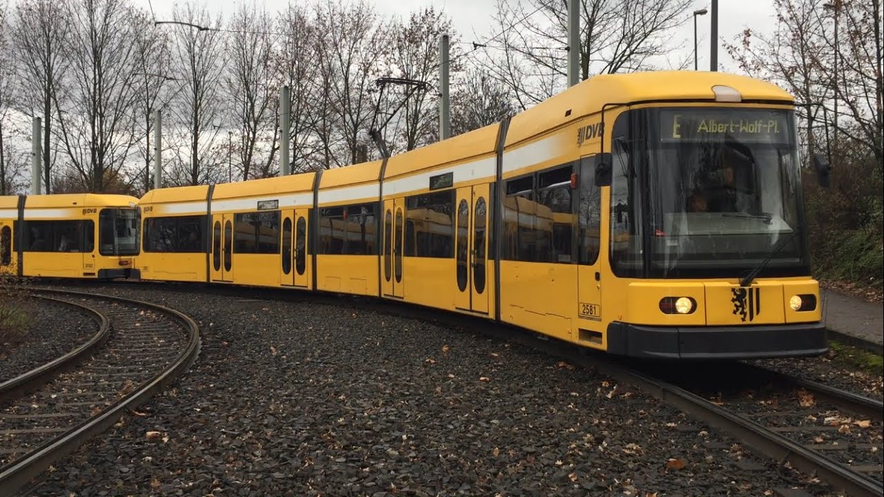 Straßenbahn Dresden - die große NGT Familie