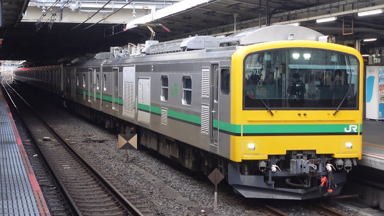 E493系01編成+209系5000番台ケヨ501編成 秋田出場配給 大宮駅発車