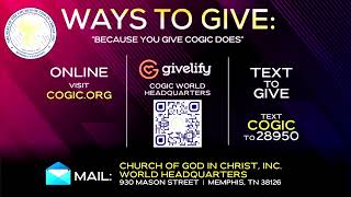 COGIC Leadership Conference