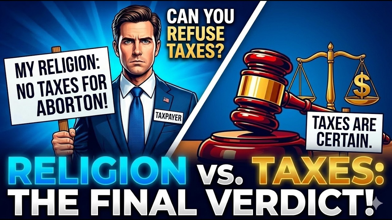 Do You HAVE to Pay Taxes if They Violate Your Religion? Taxes are due April 15, 2026.