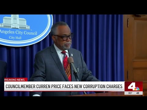 LA Councilman Curren Price faces 2 new corruption charges