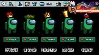 First Player to have Purchased Everything in Among us