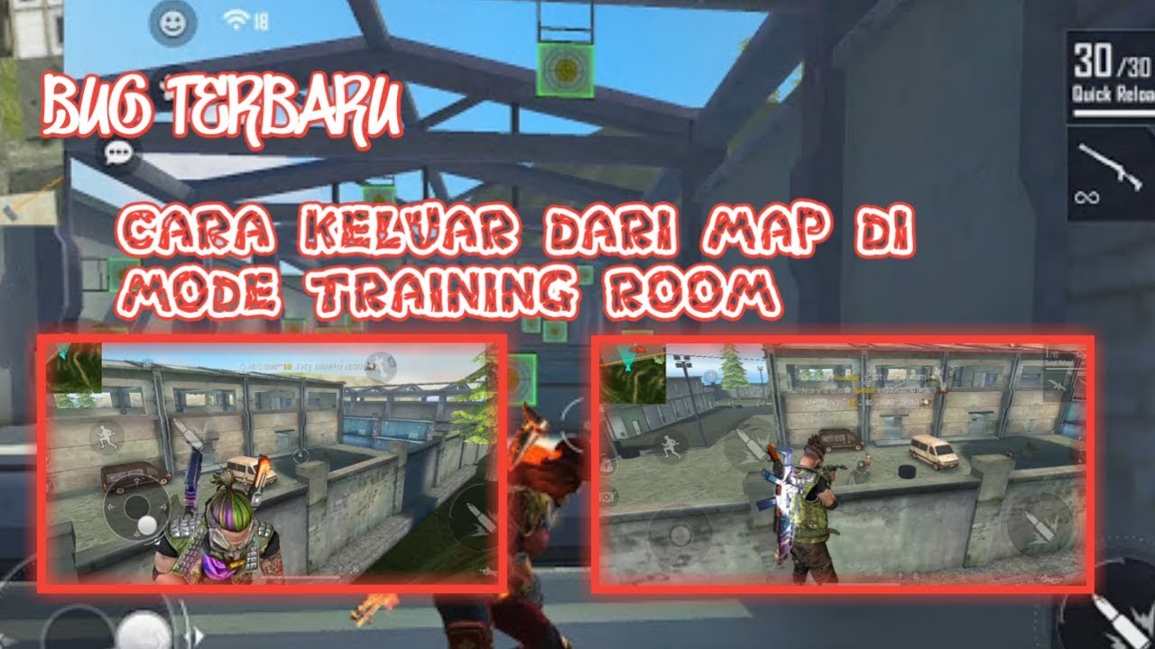 BUG TERBARU FREE FIRE !! CARA MUDAH KELUAR DARI MAP TRAINING MODE