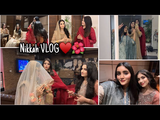 Nikkah VLOG🌺♥️-Mama Papa ki Wedding Anniversary 🥰14 years purani Friend ka Nikkah  attend kiya class=