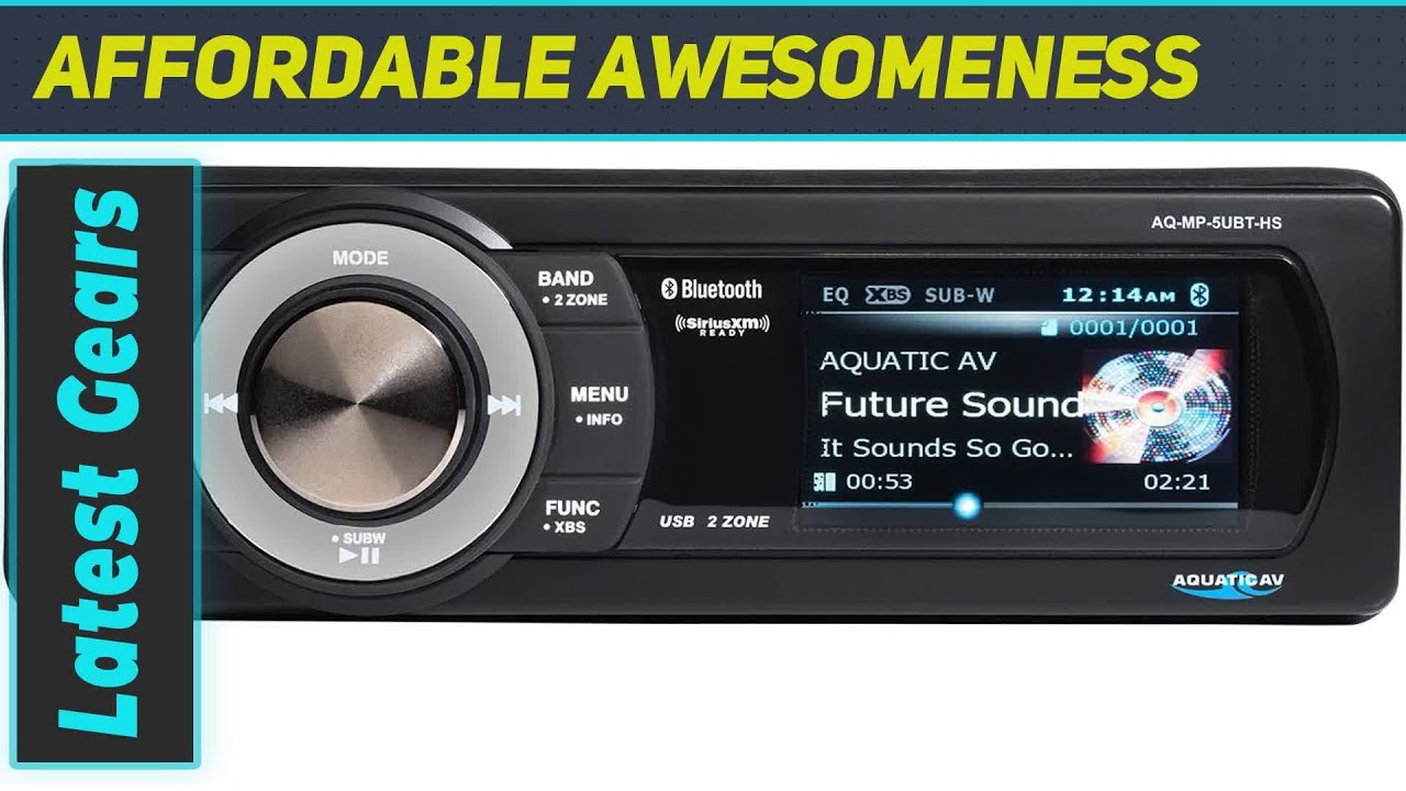 Aquatic AV AQ-MP-5UBT-HS: Best Factory Replacement Stereo for