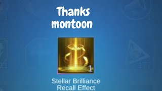 Thank you montoon for recall effect | mlbb | screenshot 3