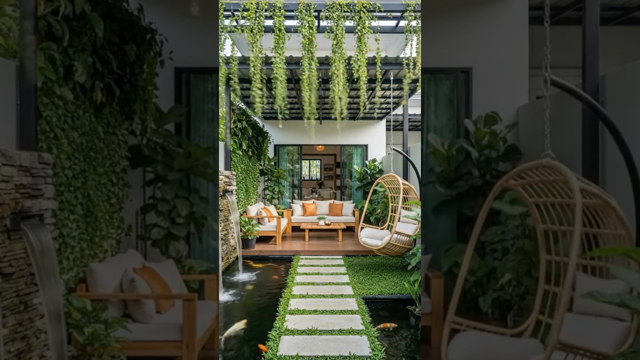 From Trash to Tropical Paradise 🌴 | Insane Backyard Renovation 