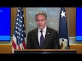 WATCH: State Department holds news briefing as Blinken releases human rights reports