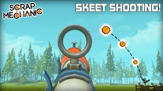 Multiplayer Skeet Shooting Challenge! (Scrap Mechanic #310) screenshot 4