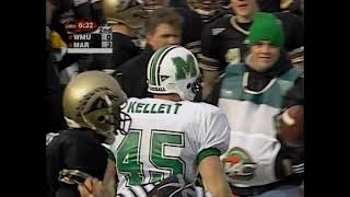 2000 MAC Championship Game Marshall vs Western Michigan Condensed Highlights 12/2/2000 NCAA Football