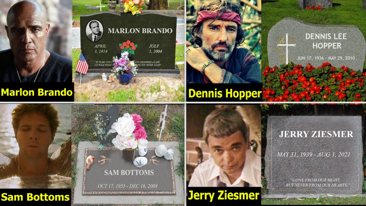😢   Apocalypse Now Actors Graveyards || Where Are They Buried ?