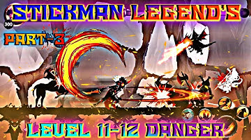 Stickman Legends: Gameplay Walkthrough Part 3 - Level 11-12 Completed! (iOS, Android)#asg #stickman