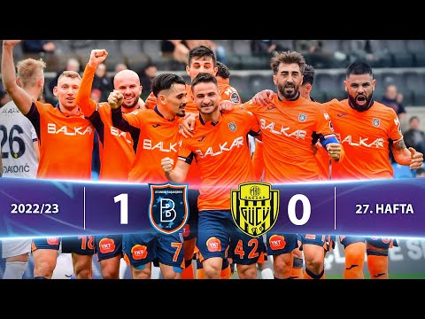 Başakşehir (1-0) MKE Ankaragücü - Highlights/Özet | Spor Toto Süper Lig - 2022/23