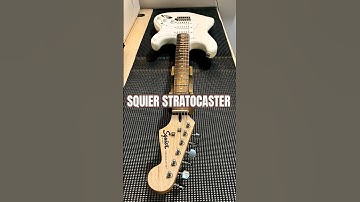 Squier Stratocaster | #guitarsetup #squier #stratocaster #guitar #guitarcover
