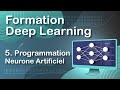 Programmation dun neurone artificiel deep learning 5