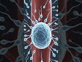 How Sperm Enter The Body🎀| And Fertlize The Female Egg🥚 #motilesperm #spermmorphology