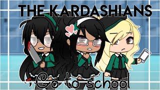 THE KARDASHIANS GO TO SCHOOL?!||Gacha life skit|| 「 Yokø 」