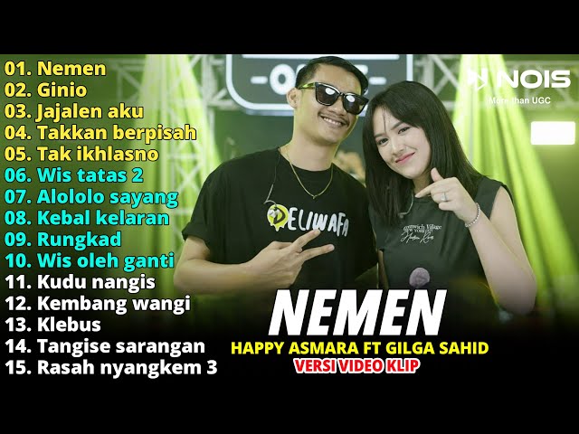 Happy Asmara Feat Gilga Sahid Nemen Full Album | Dangdut Terbaru 2023 class=