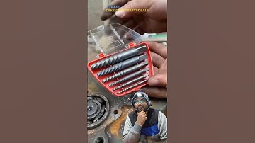🔩 This Bolt Extractor Tool Removes ANY Stripped Bolt! 🔥😳 #automobile #welding #tools #diy