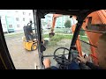 Собираем щебень (Работа на экскаваторе HITACHI ZX 210)