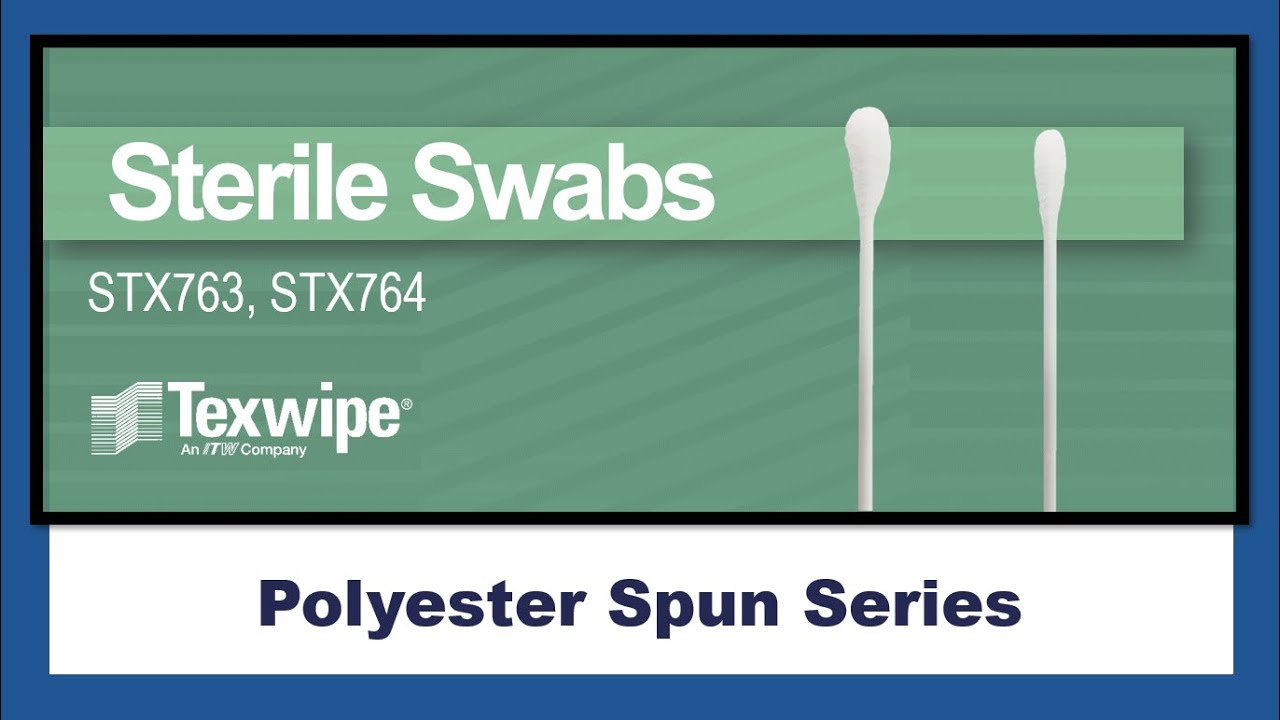 Sterile Swabs Polyester Spun Series