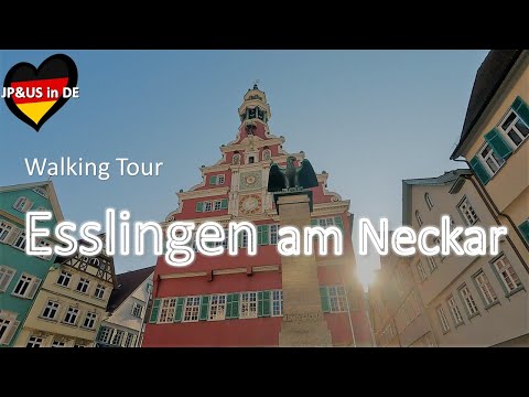 【Esslingenドイツ】🇩🇪Walking Tour in Esslingen am Neckar Germany / Day Trip from Stuttgart / Germany Vlog