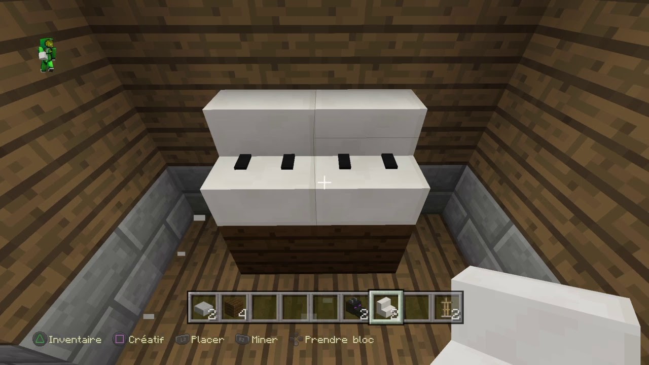 Tuto Decoration Comment faire un piano dans Minecraft - YouTube