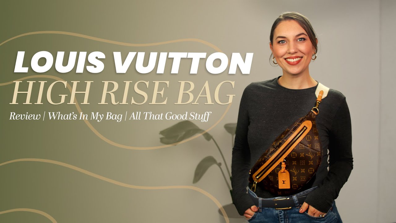 【ルイヴィトン・Louis Vuitton 】High Rise Bumbag Louis Vuitton High Rise Bag: What Fits in a Luxury Bum Bag