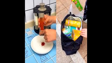 Giá xoay để gia vị cho bếp xinh