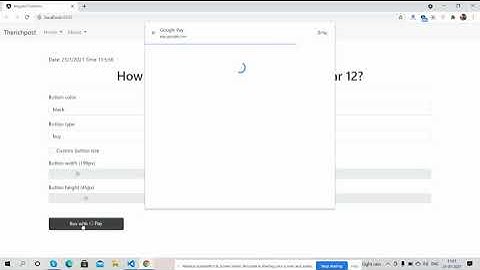 Angular 12 google pay working demo