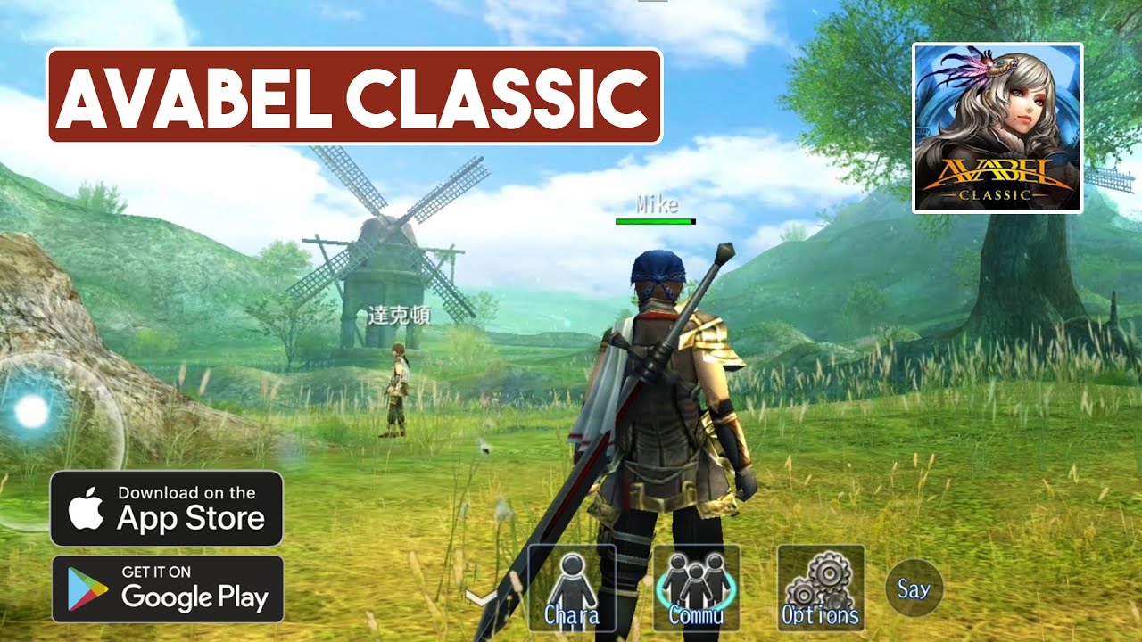 ONLINE RPG AVABEL Android Gameplay 