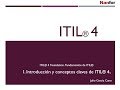 1 ITIL® Foundation 4 - Introducción