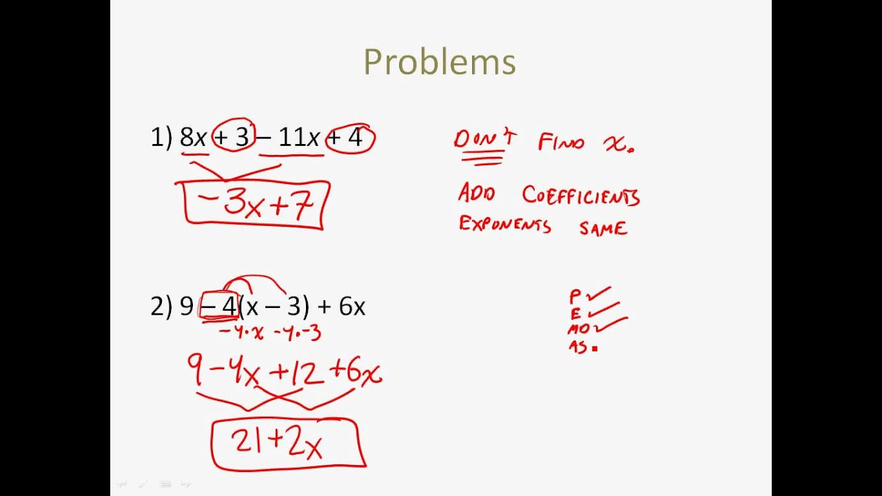 algebra-1-1-5-simplifying-algebraic-expressions-more-examples-youtube