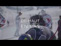 De haut en bas : Adrien Théaux sur la Birds of Prey