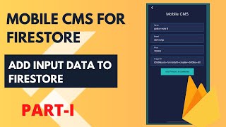 Flutter Firestore Tutorial - Mobile CMS app for Firestore | Part 1 screenshot 1