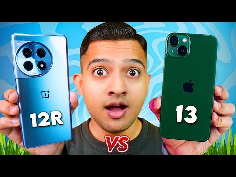 OnePlus 12R Vs iPhone 13 - Comparison⚡️Best Phone Under ₹50,000 ? 🔥🔥