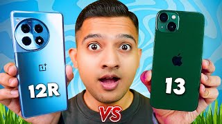 OnePlus 12R Vs iPhone 13 - Comparison⚡️Best Phone Under ₹50,000 ? 🔥🔥