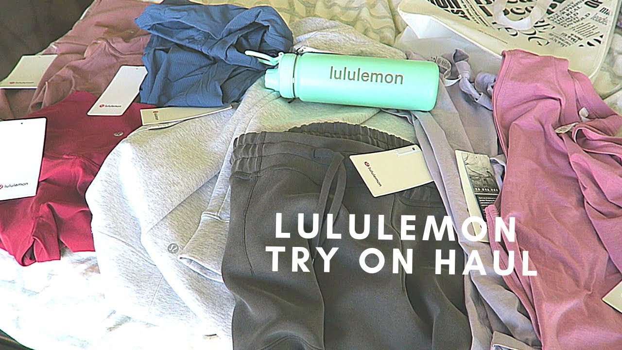 LULULEMON TRY ON HAUL | ALIGN JOGGERS BOYFRIEND TEE