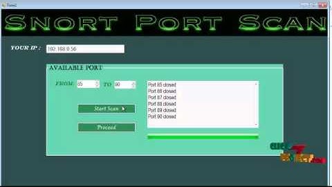 Final Year Projects  | Snort Port Scan